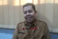 Kepala Bagian Kesejahteraan Rakyat (Kabag Kesra) Kabupaten Ciamis, Anwar Solahudin.
