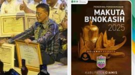 Penghargaan Anugerah Bhakti Kebersihan Makuta Binokasih Tahun 2025 dari Pemerintah Provinsi Jawa Barat.