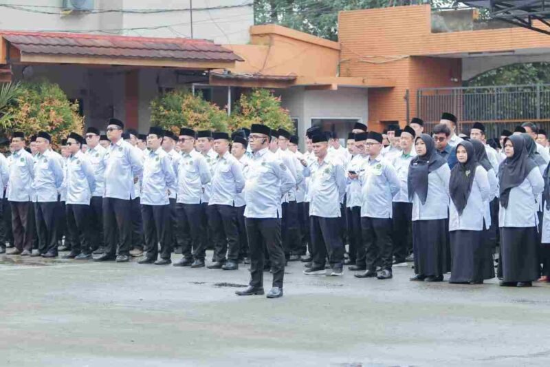 Upacara Peringatan Hari Amal Bakti (HAB) ke-80.