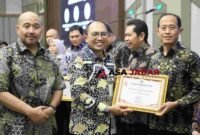 Kepala Kantor Pertanahan Kabupaten Ciamis, Agung Murdhianto, ST, (Ketiga dari kiri).