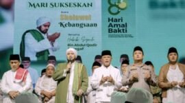 Sholawat Kebangsaan bersama Habib Syech bin Abdul Qodir Assegaf. 