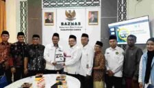 Studi tiru BAZNAS Kabupaten Kendal Provinsi Jawa Tengah beserta perwakilan pemerintah daerahnya ke BAZNAS Ciamis.