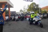 Pelepasan Safari Tarhib Ramadan 1447 Hijriah di Halaman Kemenag Ciamis.