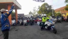 Pelepasan Safari Tarhib Ramadan 1447 Hijriah di Halaman Kemenag Ciamis.