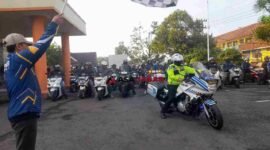 Pelepasan Safari Tarhib Ramadan 1447 Hijriah di Halaman Kemenag Ciamis.
