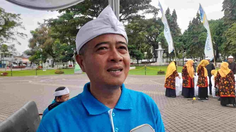 Ketua DPD Lembaga Seni dan Qasidah Nusantara Jaya (LASQI-NJ) Kabupaten Ciamis, Ihsan Kamil.