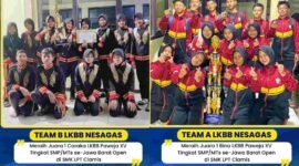 SMP Negeri 1 Cimaragas kembali menorehkan prestasi membanggakan.