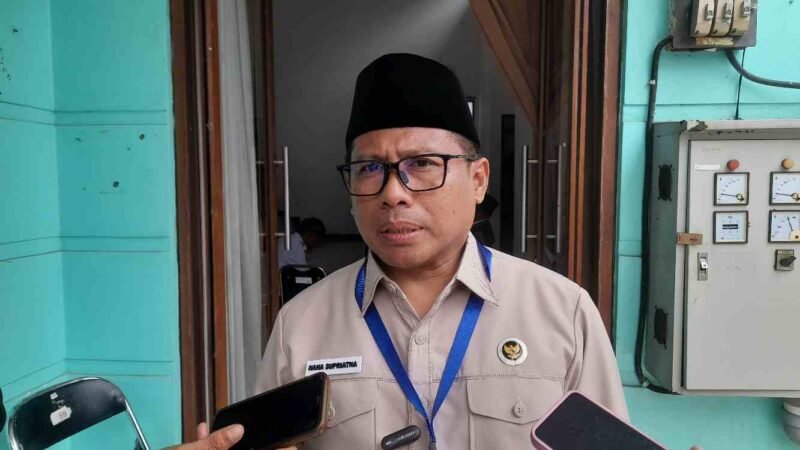 Kepala Kantor Kementerian Haji dan Umroh (KHU) Kabupaten Ciamis, Nana Supriatna.