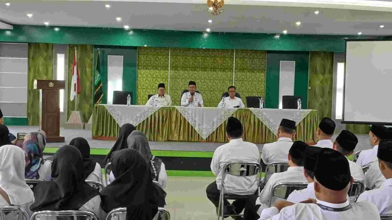 Pembinaan pegawai Kemenag Ciamis.