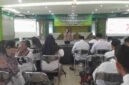 Peningkatan kapasitas edukasi keuangan bagi penyuluh agama, di Aula Kemenag Ciamis, Selasa (7/4/2026).