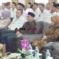 Anggota DPRD Ciamis, Mohamad Ijudin (tengah) saat menghadiri ToT Edukasi Literasi Keuangan bagi para Penyuluh Agama Kemenag Ciamis.