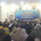 Agenda dialog pada acara Syawalan Muhammadiyah di Auditorium Stikes Muhammadiyah Ciamis. (Foto: TN)