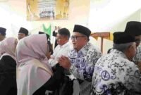 Halal Bihalal PGRI Kecamatan Cikoneng.