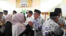 Halal Bihalal PGRI Kecamatan Cikoneng.