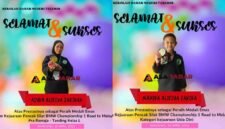 Dua siswi SDN 7 Ciamis sukses menyabet medali emas dalam Kejuaraan Pencak Silat BMW Championship 1 Road to Malaysia kategori usia dini yang digelar di Bandung, 18 April 2026.
