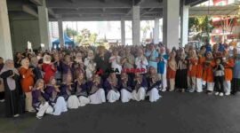 Pelaksanaan HUT IGTKI Kota Tasikmalaya di Plaza Asia.