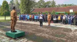 Pembukaan pentas PAI dan O2SN Tingkat Komisariat.