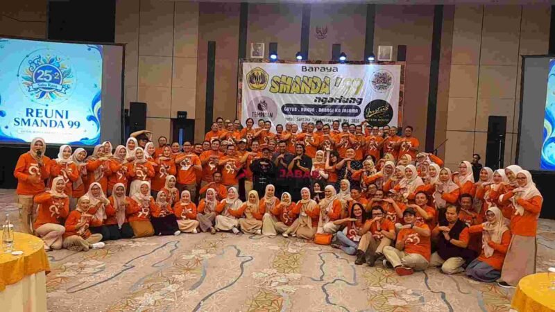 Reuni Smanda 99 dihadiri oleh Plh Wali Kota Tasikmalaya, Dicky Candra.