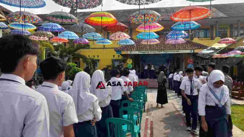 pelepasan siswa kelas IX Tahun Ajaran 2025/2026 dengan mengusung tema “Bersama Membangun Masa Depan.