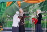 Pelepasan siswa MTsN 15 Ciamis.