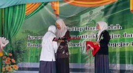 Pelepasan siswa MTsN 15 Ciamis.
