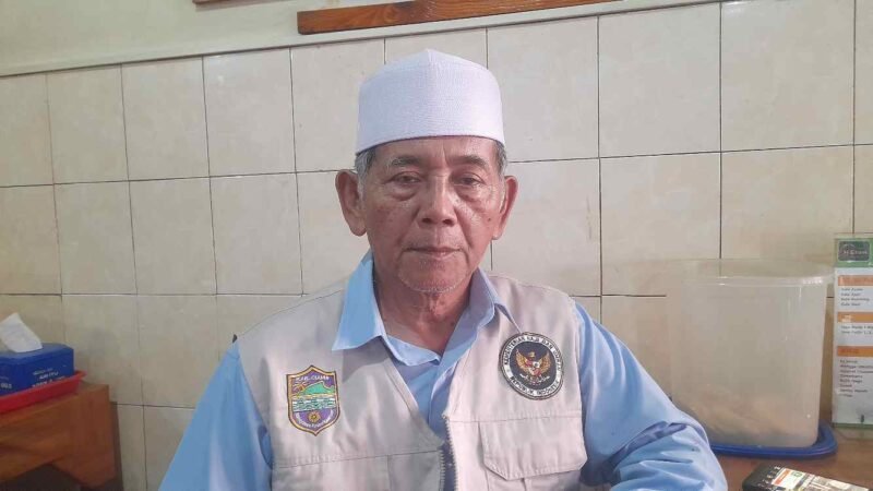 Ketua Panitia Penyelenggara Ibadah Haji (PPIH) Kabupaten Ciamis, KH Saeful Ujun.