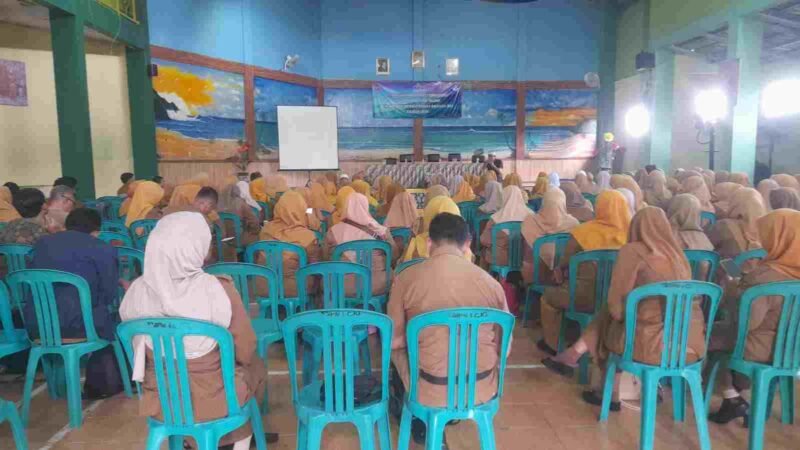 Diseminasi Tunas Bahasa Ibu (TBI) Tahun 2026 yang digelar di Kecamatan Cijeungjing, Kabupaten Ciamis, Senin (15/6/2026).