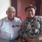 Wakil Ketua I Bidang Penghimpunan BAZNAS Jawa Barat, Dr. H. Ijang Faisal, S.Ag., M.Si., (kanan) bersama Ketua BAZNAS Ciamis Periode 2026-2031, Drs. H. Lili Miftah.