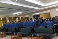 Puluhan CPNS Kemenag Ciamis resmi dilantik dan diambil sumpah/janji jabatan fungsional.