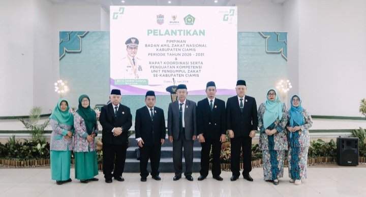 Jajaran Pimpinan Baznas Ciamis Periode 2026-2031.