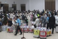 Kepulangan jemaah haji Ciamis.