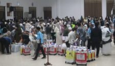 Kepulangan jemaah haji Ciamis.