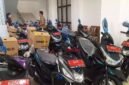 Sepeda motor diberikan kepada desa yang melunasi kewajiban pajaknya dalam waktu cepat setelah Surat Pemberitahuan Pajak Terutang (SPPT) dibagikan.