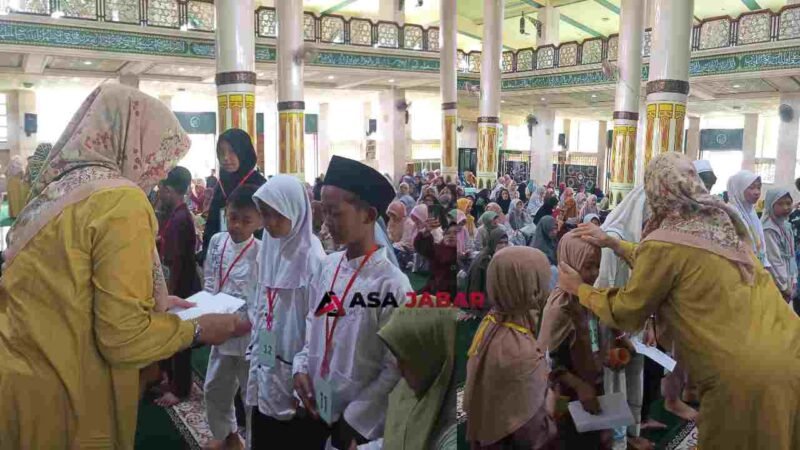 Gebyar Muharram 1448 Hijriah di Masjid Agung Ciamis.