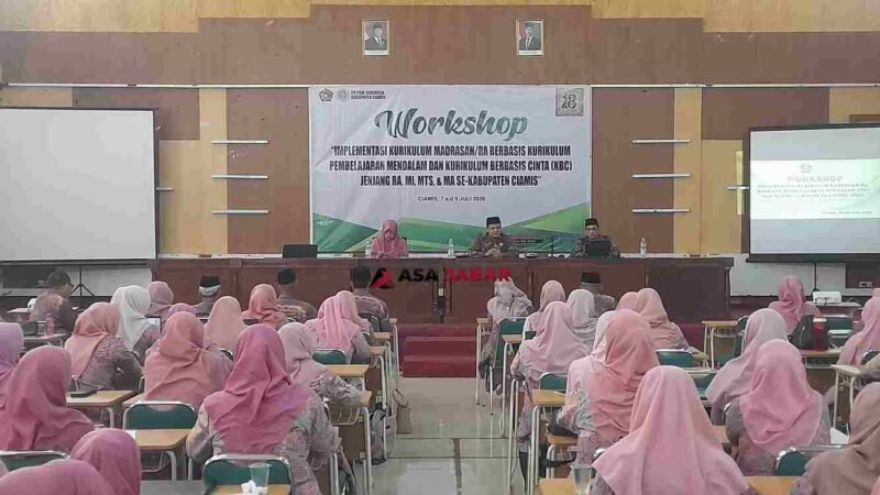 Workshop implementasi Kurikulum Berbasis Cinta (KBC) di Ciamis.