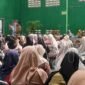 Ratusan orang tua peserta didik baru Sekolah MAUNG SMAN 1 Ciamis mengikuti rapat sosialisasi MPLS yang digelar di GOR Sekolah MAUNG SMAN 1 Ciamis, Senin (13/7/2026).