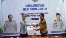 Pisah sambut Kepala Kantor Pertanahan Kabupaten Ciamis.
