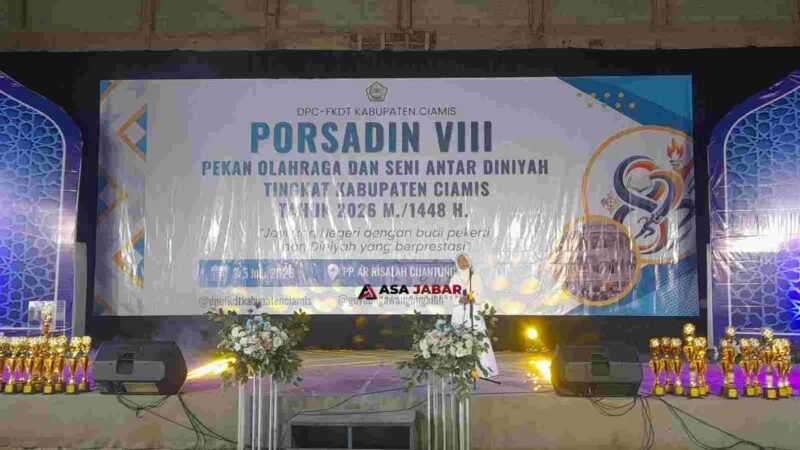 PORSADIN VIII Tingkat Kabupaten Ciamis.