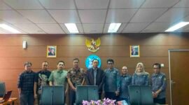 Audiensi jajaran Dewan Pengurus Pusat (DPP) PJS dengan pimpinan Dewan Pers.