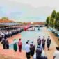Upacara MPLS di SMPN 2 Cihaurbeuti.