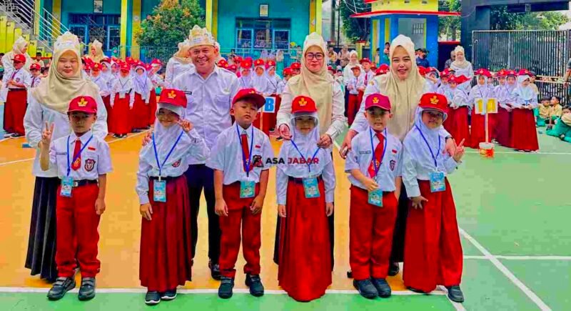 Hari pertama kegiatan MPLS di SDN 7 Ciamis.