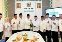 Poto bersama BAZNAS Kabupaten Tegal dengan BAZNAS Kabupaten Ciamis.