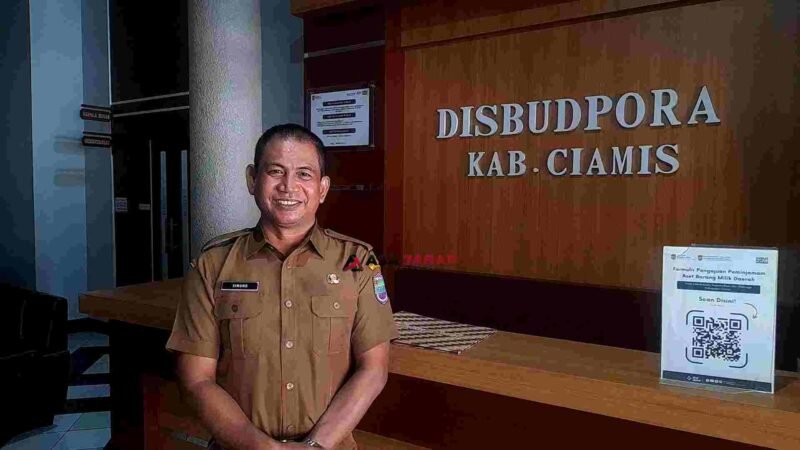 Kepala Bidang Olahraga Disbudpora Kabupaten Ciamis, Sinung Nugroho.