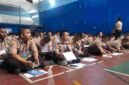 Ratusan peserta didik baru mengikuti kegiatan MPLS di SMAN 2 Ciamis.