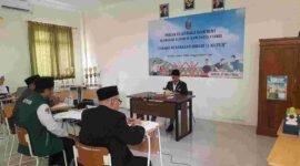 Salah satu peserta Porseni sedang unjuk gigi didepan juri.