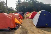 Kegiatan Perkemahan Mata Cakap Pramuka SMKN 1 Ciamis.