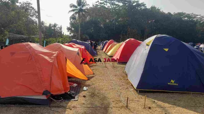 Kegiatan Perkemahan Mata Cakap Pramuka SMKN 1 Ciamis.
