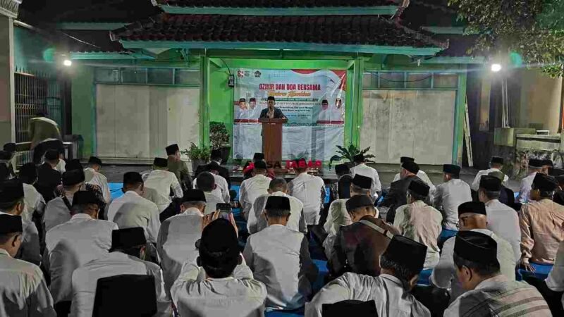 Dzikir dan doa bersama dalam rangka tasyakur kemerdekaan HUT RI ke-81.