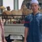 Sebanyak 10 ekor domba bunting diserahkan kepada penerima manfaat.