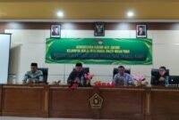 Bimtek EDM dan ERKAM KKTU Kabupaten Ciamis yang berlangsung di MAN 1, Kamis (20/8/2026).